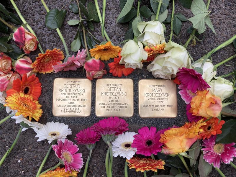Stolpersteine Familie Krotoczynski © Koordinierungsstelle Stolpersteine Berlin