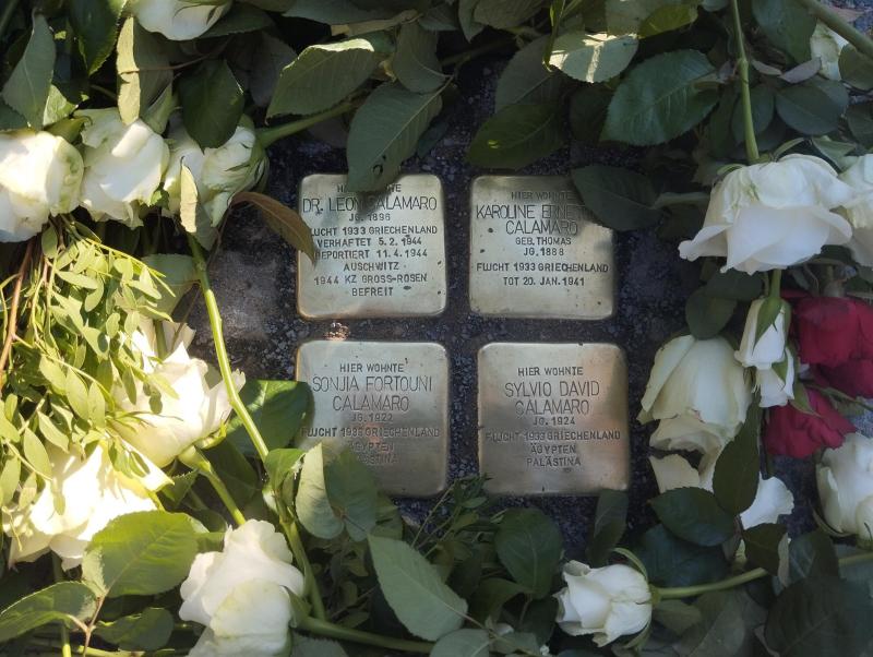 Stolpersteine Familie Calamaro © Projekt-Stolpersteine Teltow-Zehlendorf