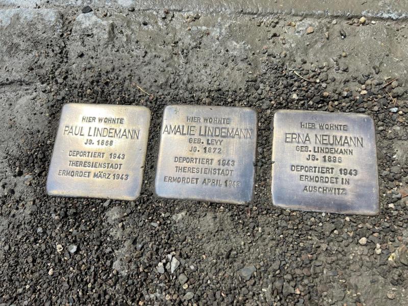 Die nach Bauarbeiten 2022 neu verlegten Steine Bild: Offermann