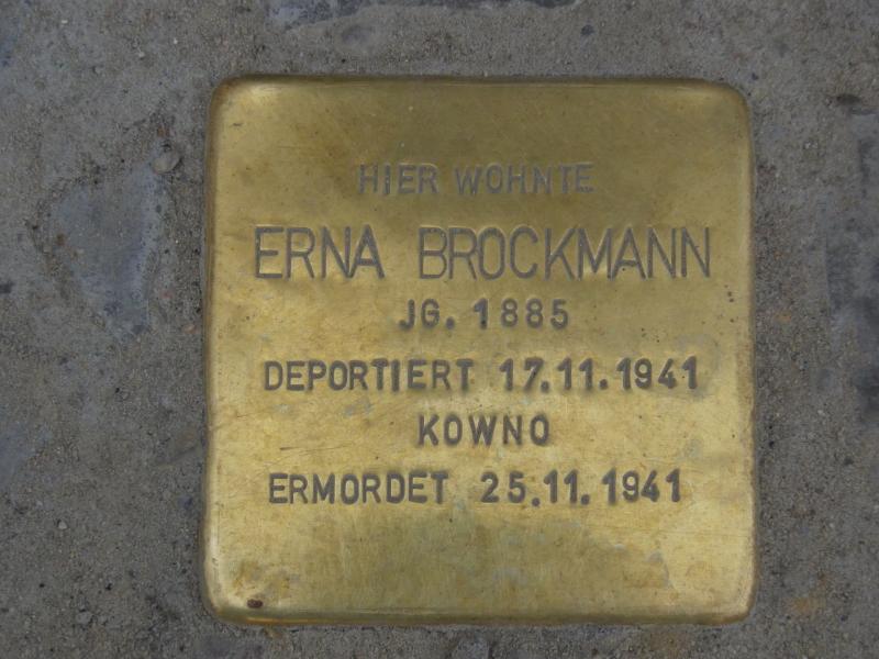 Foto: Initiative Stolpersteine Charlottenburg-Wilmersdorf