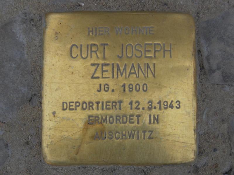 Foto: Initiative Stolpersteine Charlottenburg-Wilmersdorf