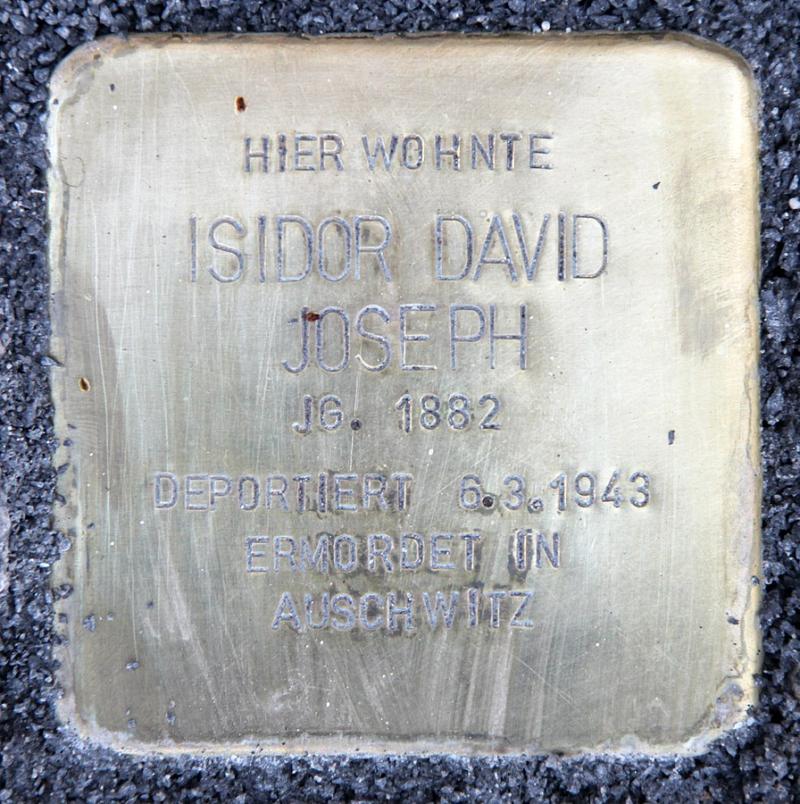 Isidor David Joseph © OTFW