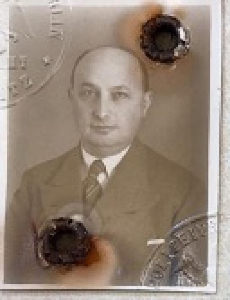 Isidor Kohn, Bild Passport 1933. Foto: Steve Kolm