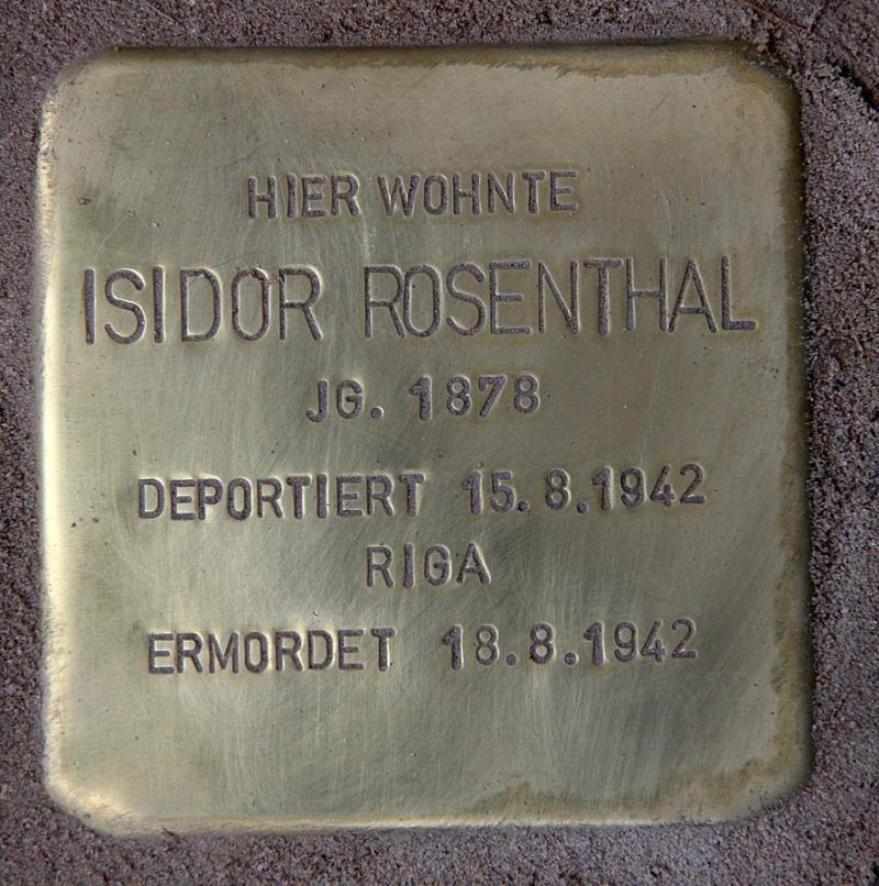 Isidor Rosenthal © OTFW