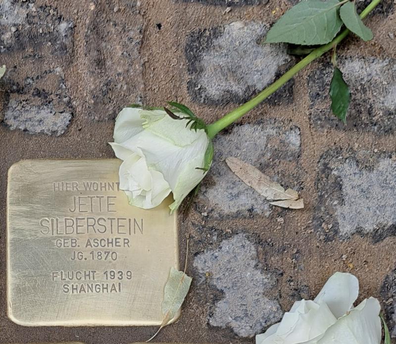 Stolperstein für Jette Silberstein © P. Gutsche