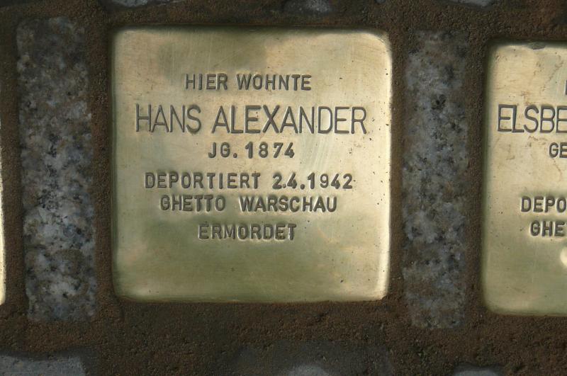 Foto: Initiative Stolpersteine Charlottenburg-Wilmersdorf