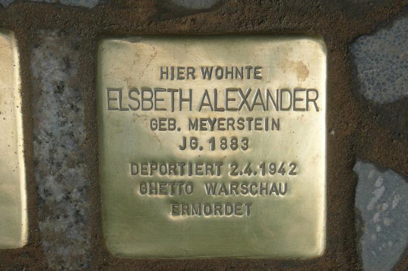 Foto: Initiative Stolpersteine Charlottenburg-Wilmersdorf