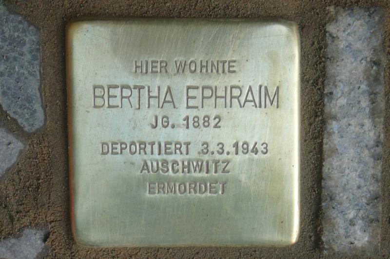Foto: Initiative Stolpersteine Charlottenburg-Wilmersdorf