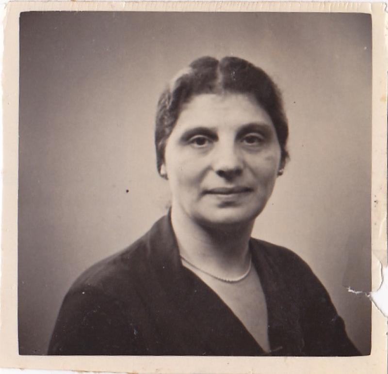 Johanna Wechsler (Vecsler). Copyright: Max Wechsler