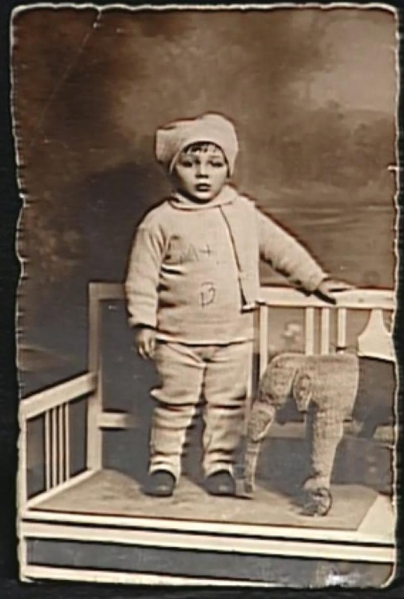 Bild von Juda Amster: ca. 3 Jahre alt. © USC Shoah Foundation Institute