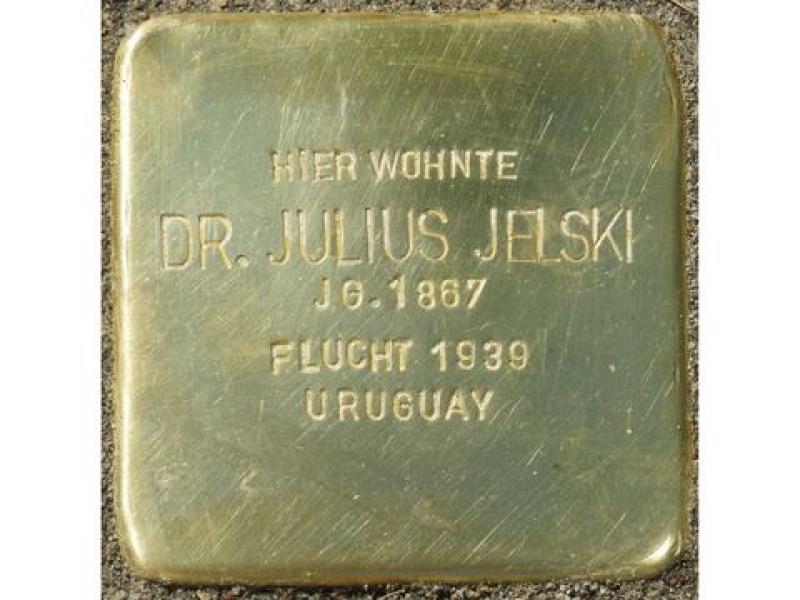 Stolperstein für Julius Jelski © H. J. Hupka