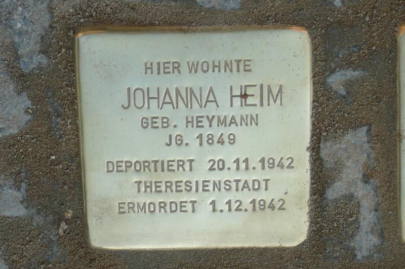 Foto: Initiative Stolpersteine Charlottenburg-Wilmersdorf