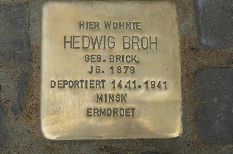 Foto: Initiative Stolpersteine Charlottenburg-Wilmersdorf