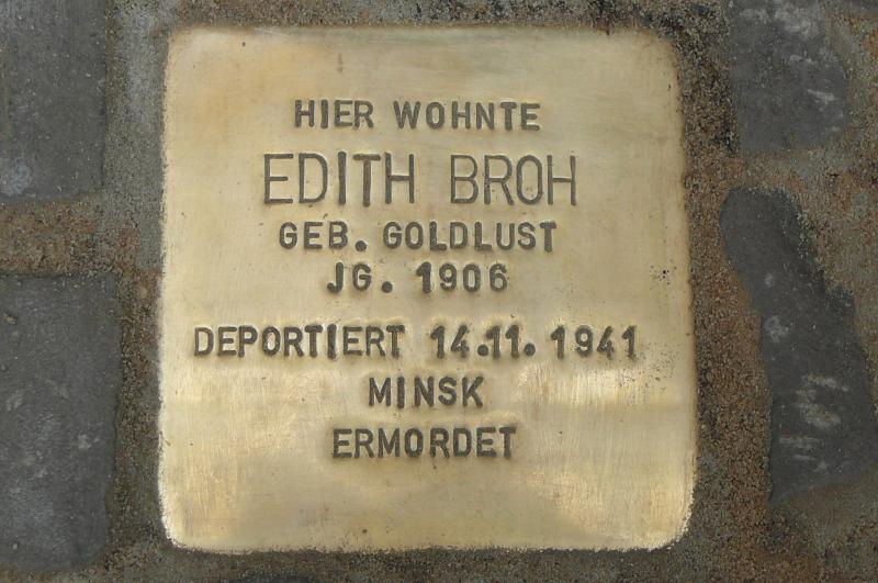 Foto: Initiative Stolpersteine Charlottenburg-Wilmersdorf