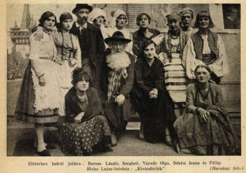 Bühnenfoto: Theatermagazin Színházi Élet (Ausgabe 41, Oktober 1924) © Archiv