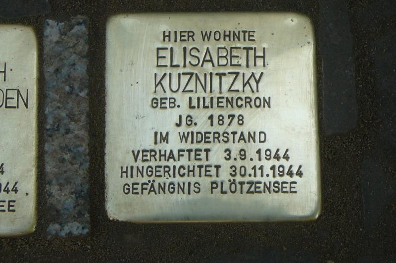 Foto: Initiative Stolpersteine Charlottenburg-Wilmersdorf