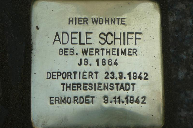 Foto: Initiative Stolpersteine Charlottenburg-Wilmersdorf
