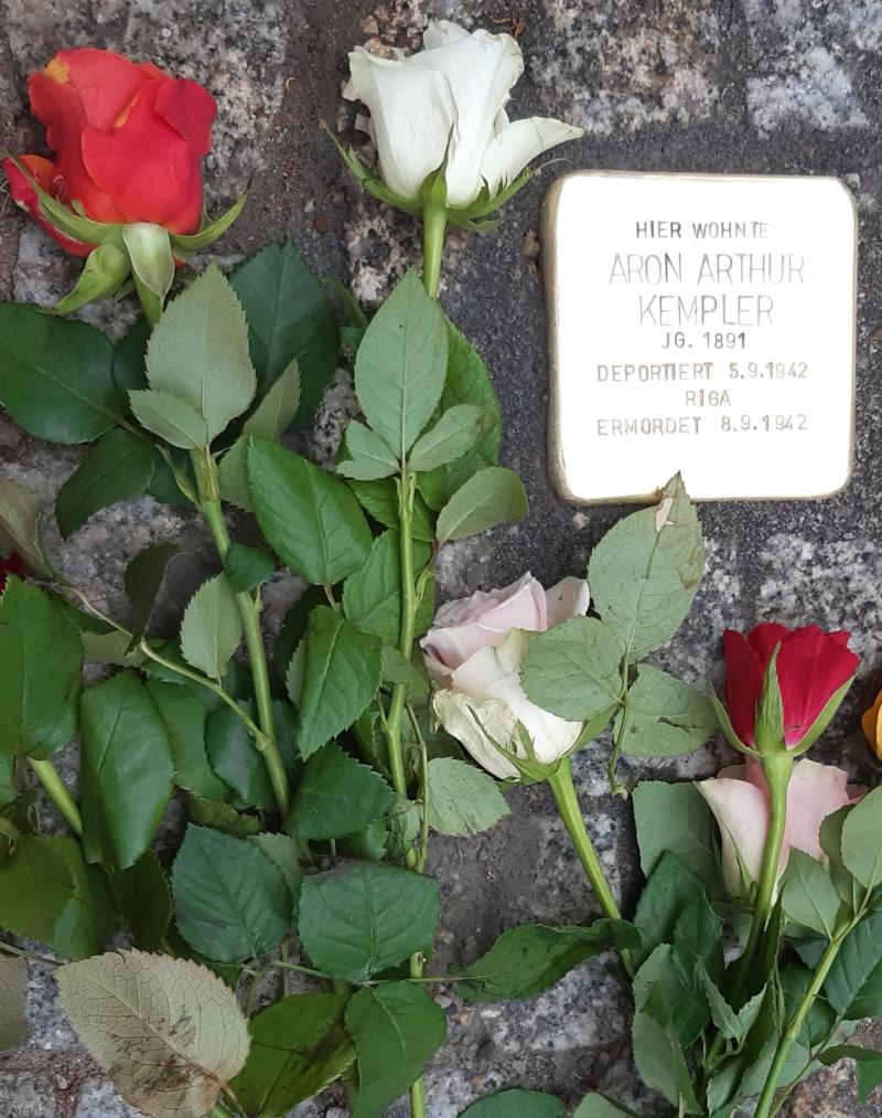 Stolperstein für Aron Kempler © M.Müller