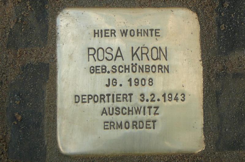 Foto: Initiative Stolpersteine Charlottenburg-Wilmersdorf