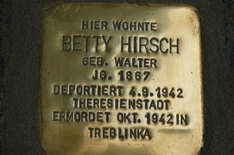 Foto: Initiative Stolpersteine Charlottenburg-Wilmersdorf