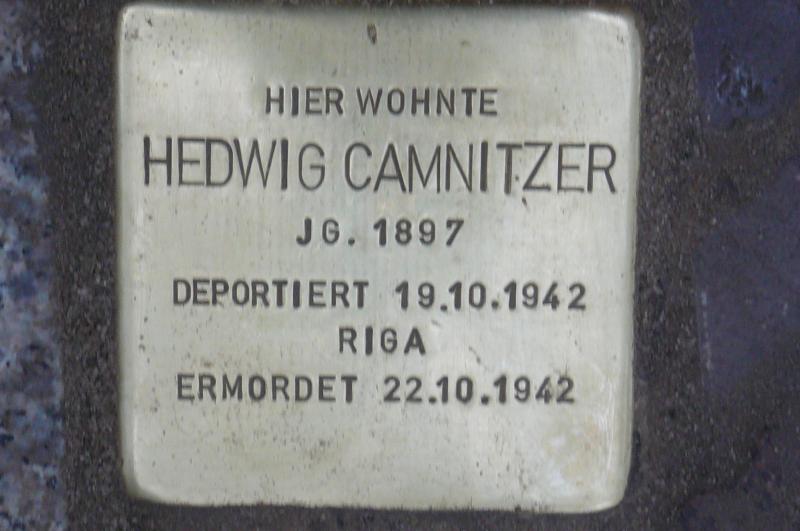 Foto: Initiative Stolpersteine Charlottenburg-Wilmersdorf