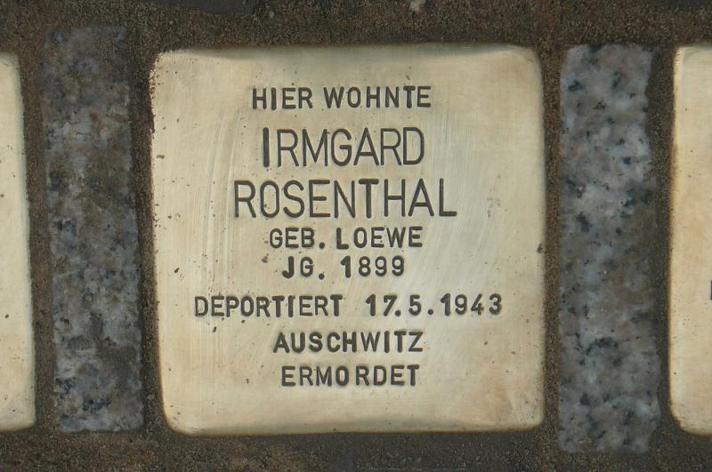 Foto: Initiative Stolpersteine Charlottenburg-Wilmersdorf