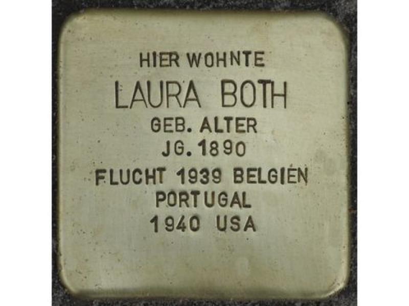 Stolperstein Laura Both © H.J. Hupka