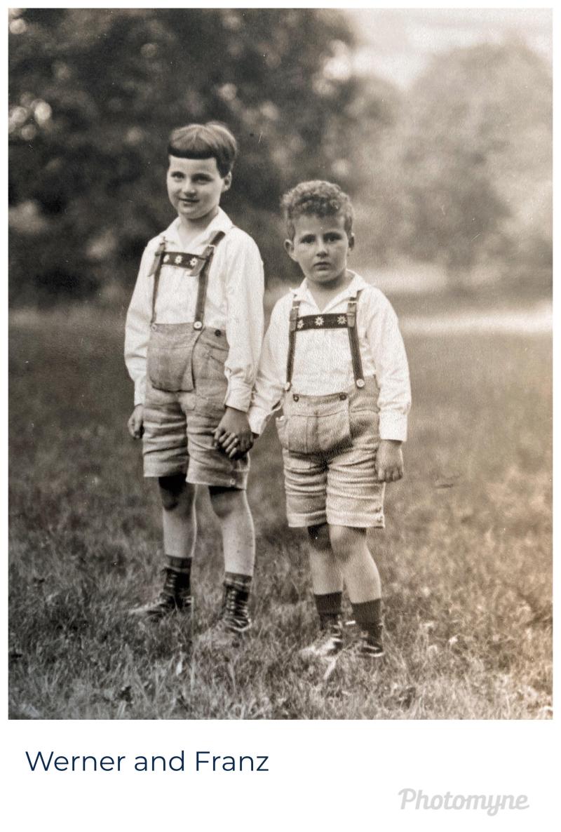 Werner und Franz Leiser. Bild: Familienbesitz