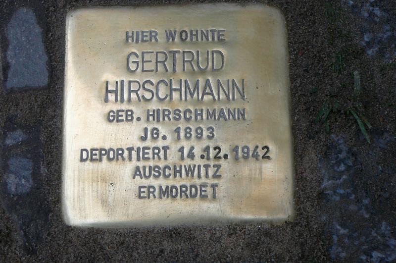 Foto:Initiative Stolpersteine Charlottenburg-Wilmersdorf