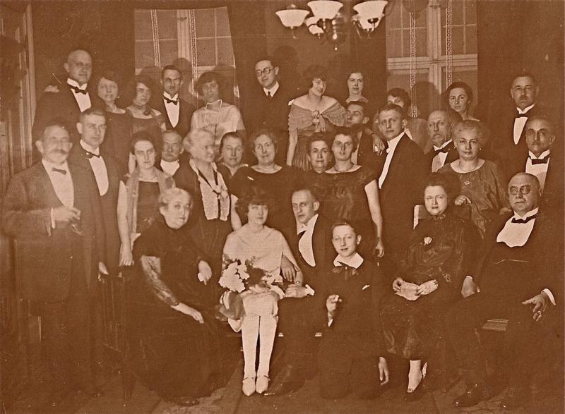 Hochzeit von Elisabeth und Robert Lesser 1925 in Berlin