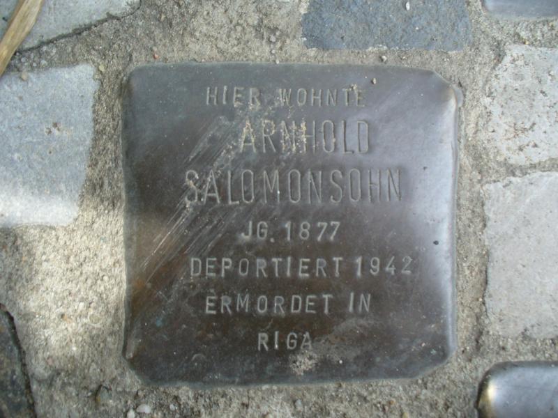 Foto: Initiative Stolpersteine Charlottenburg-Wilmersdorf