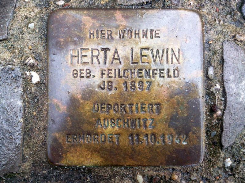 Foto:Initiative Stolpersteine Charlottenburg-Wilmersdorf