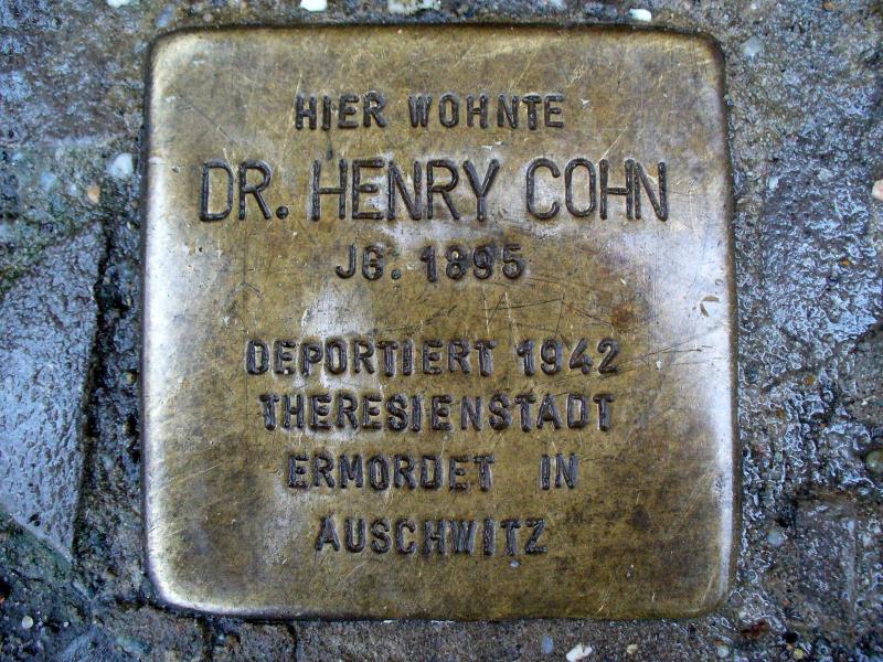 Foto:Initiative Stolpersteine Charlottenburg-Wilmersdorf