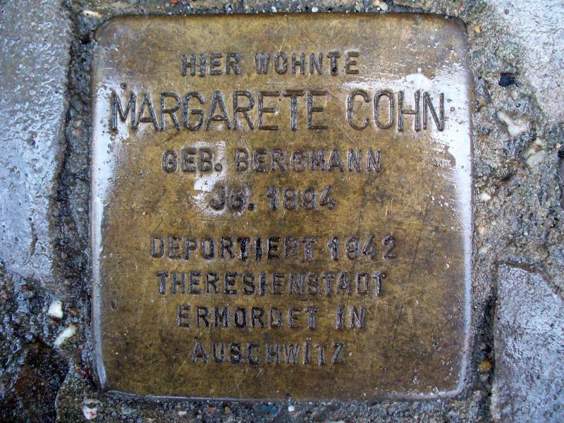Foto:Initiative Stolpersteine Charlottenburg-Wilmersdorf