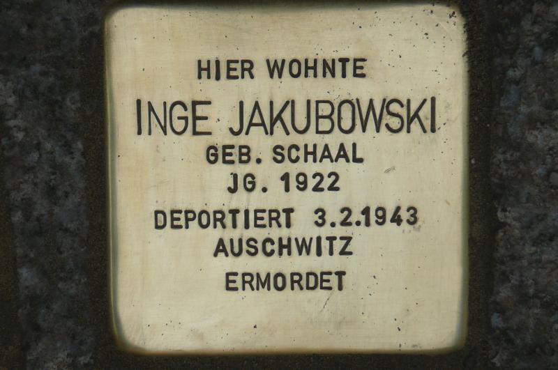 Foto:Initiative Stolpersteine Charlottenburg-Wilmersdorf