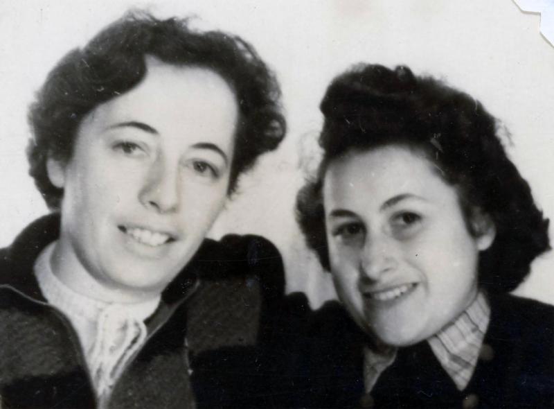 Lola Alexander und Ursula Finke, ca. 1947 © Familienbesitz