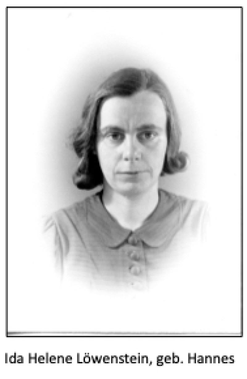 Ida Helene Löwenstein © Privatarchiv der Familie