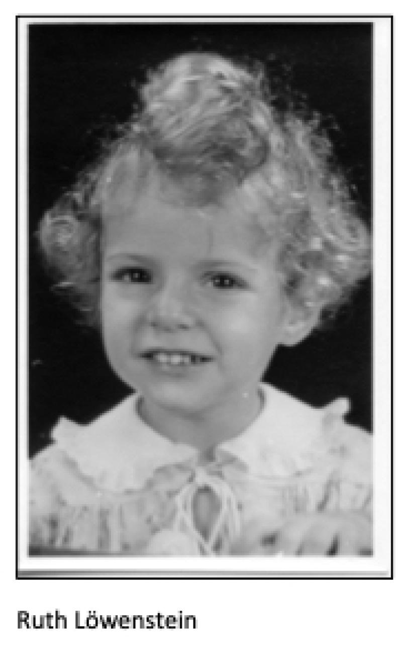 Ruth Löwenstein © Privatarchiv der Familie