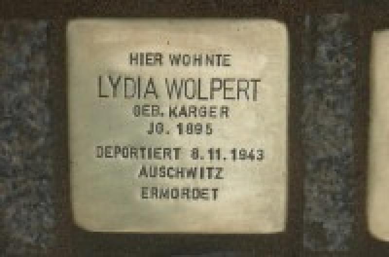Foto: Initiative Stolpersteine Charlottenburg-Wilmersdorf