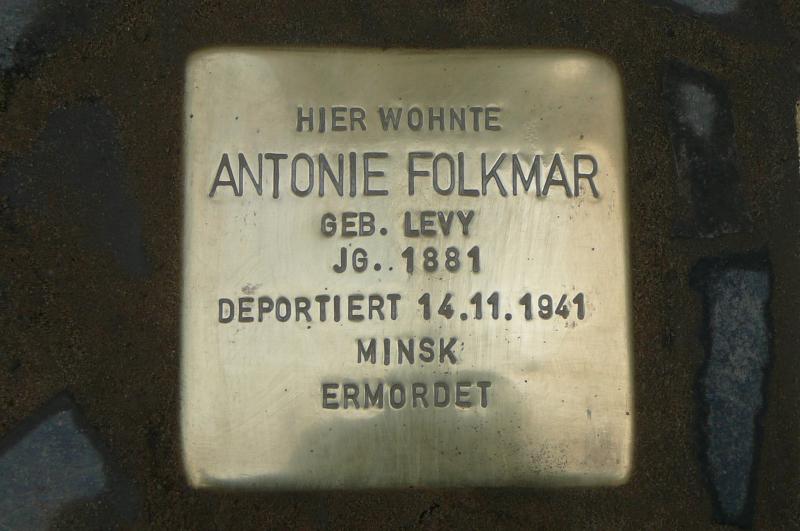 Foto:Initiative Stolpersteine Charlottenburg-Wilmersdorf