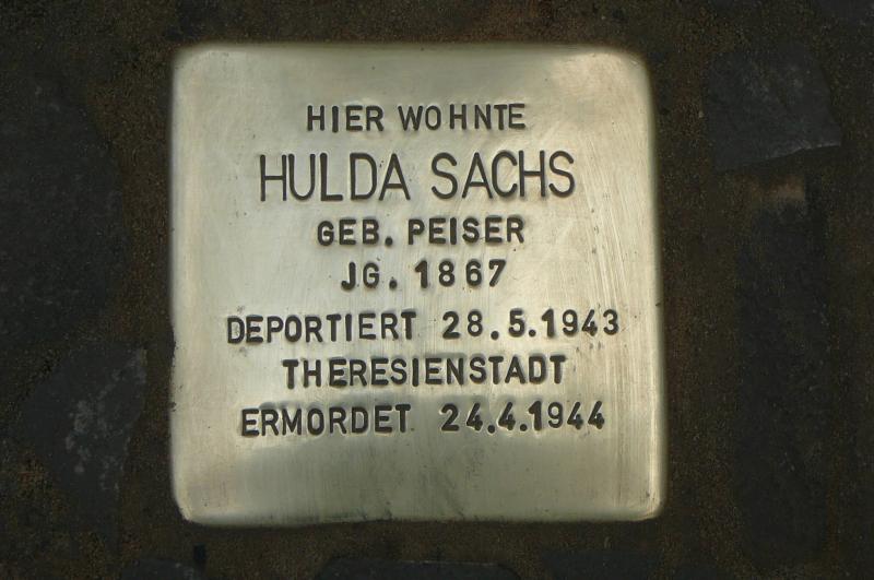 Foto:Initiative Stolpersteine Charlottenburg-Wilmersdorf