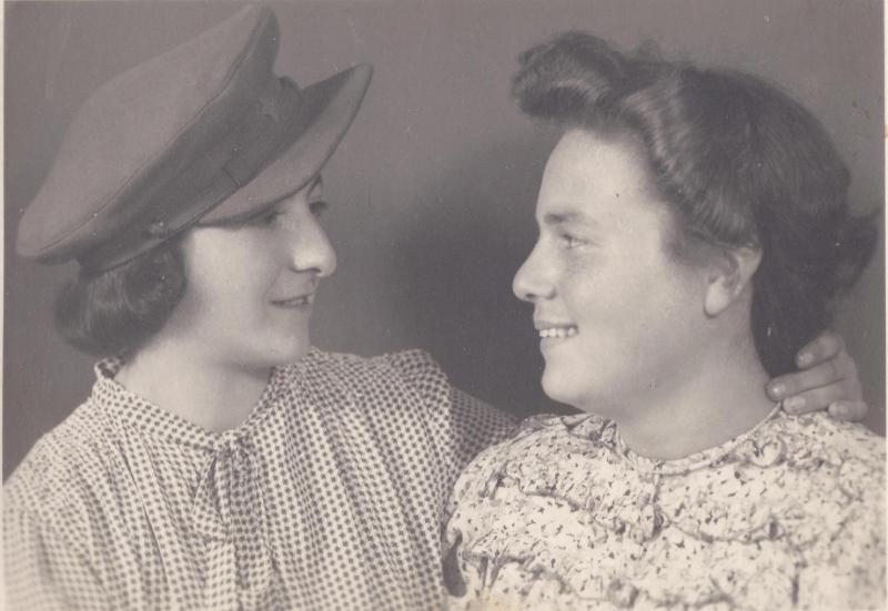 Marga Mannheimer (links) und ihre Schwester Erika