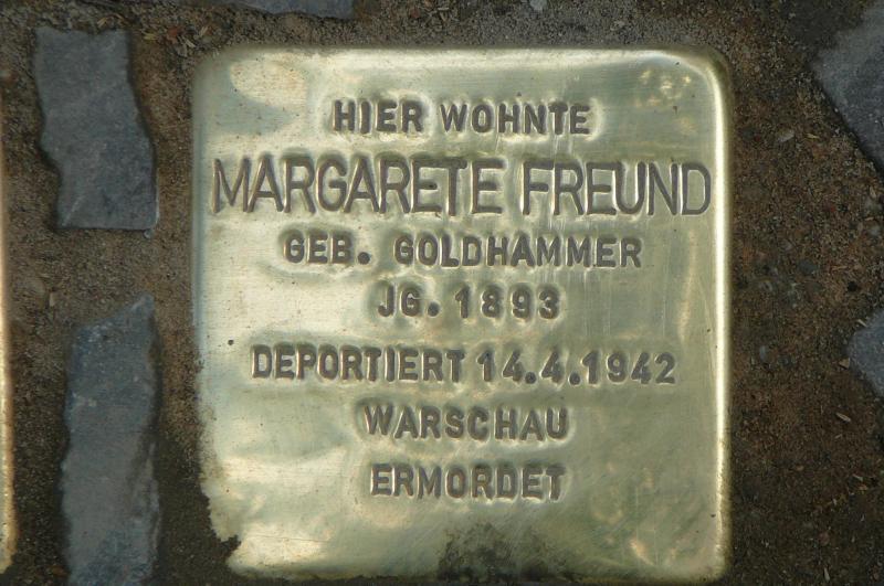 Foto: Initiative Stolpersteine Charlottenburg-Wilmersdorf