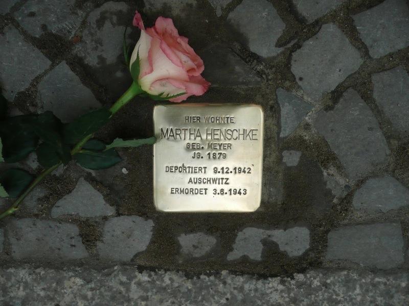Stolperstein für Martha Henschke