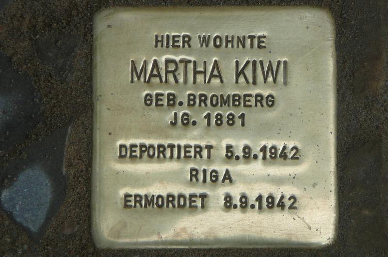 Foto: Initiative Stolpersteine Charlottenburg-Wilmersdorf