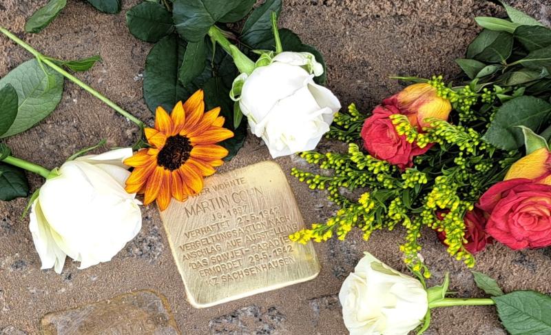 Stolperstein für Martin Cohn © I. Witte