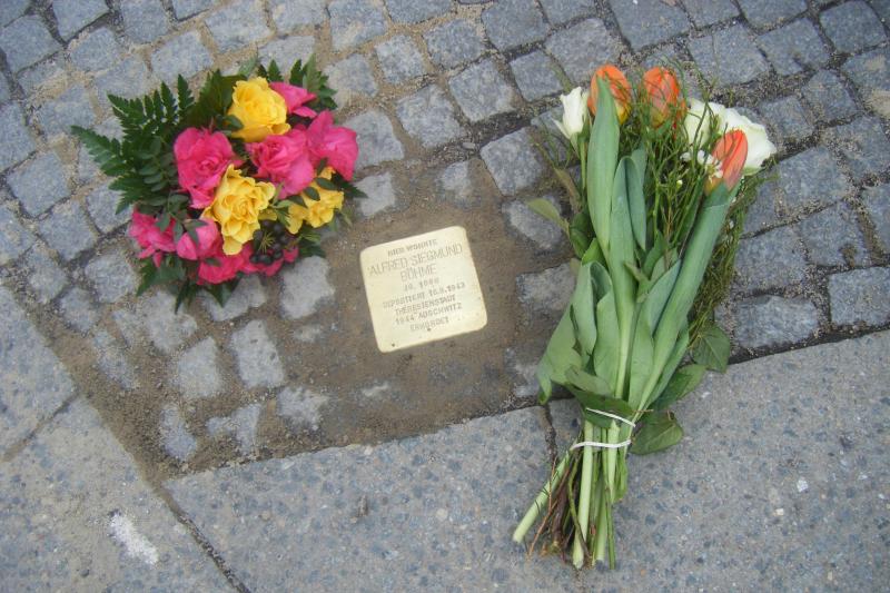 Stolperstein für Alfred Siegmund Böhme. Copyright: MTS