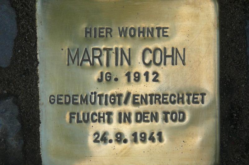 Foto: Initiative Stolpersteine Charlottenburg-Wilmersdorf