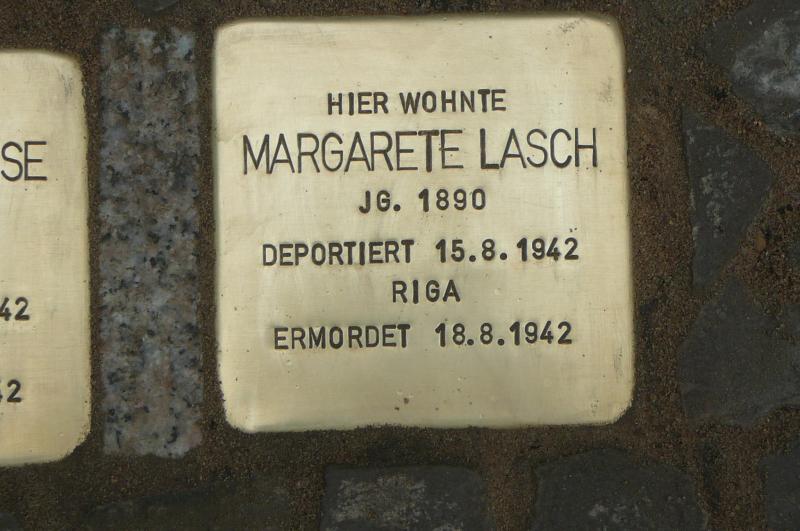 Foto: Initiative Stolpersteine Charlottenburg-Wilmersdorf