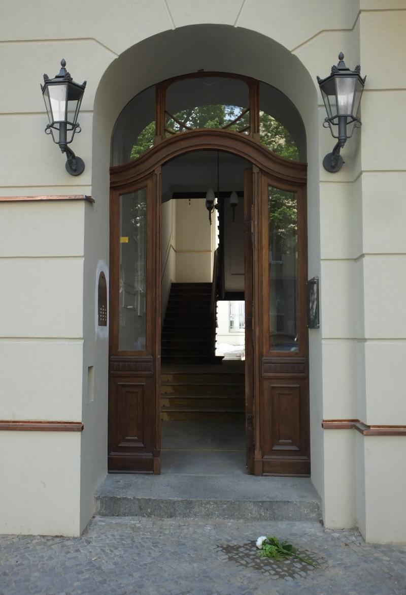 Hauseingang Mommsenstraße 60